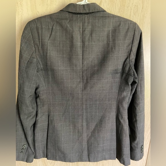 R.J. Classics Sterling Devon Show Coat 100% Worsted Wool Plaid Equestrian Small - Picture 4 of 14